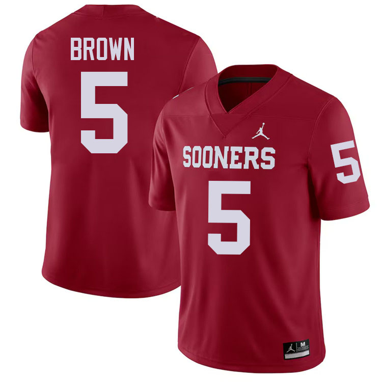 Hollywood Brown Oklahoma Sooners Jersey,Oklahoma Sooners Football Uniforms,Jersey-Crimson